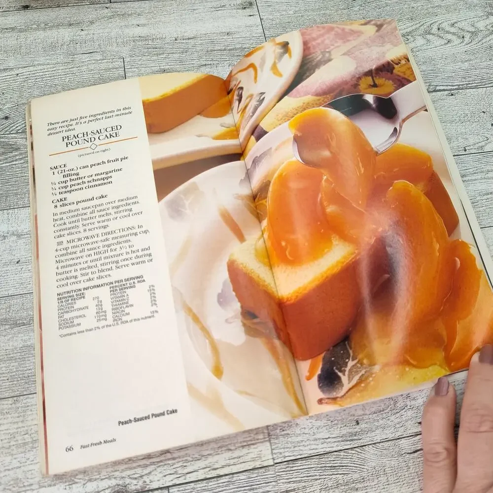 Pillsbury Fast Fresh Meals Classic Cookbook Booklet 1991 Retro Vintage‎